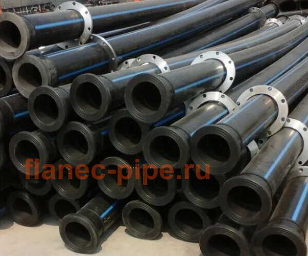 Труба ПЭ 100 63 мм с фланцами в Казани